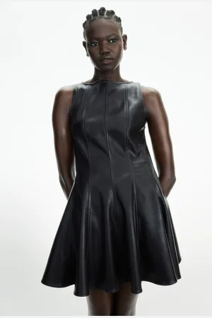 H&M Powlekana sukienka