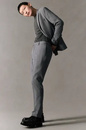 H&M Spodnie garniturowe Slim Fit