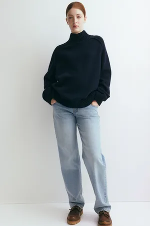 H&M MAMA Proste dżinsy