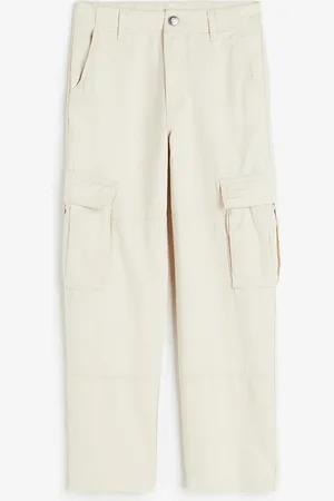 H&M Bawełniane spodnie cargo