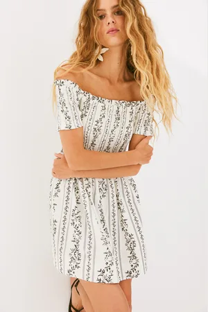 H&M Sukienka z odkrytymi ramionami