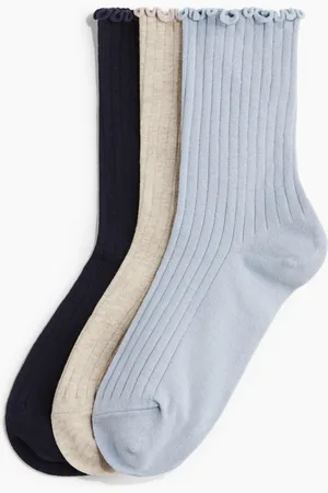 H&M Skarpety w prążki 3-pak