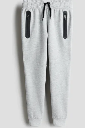 H&M Joggersy z ciężkiego dżerseju
