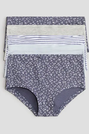 H&M Bawełniane figi hipsters 5-pak