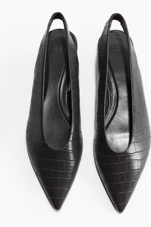 H&M Lakierki z odkrytą piętą