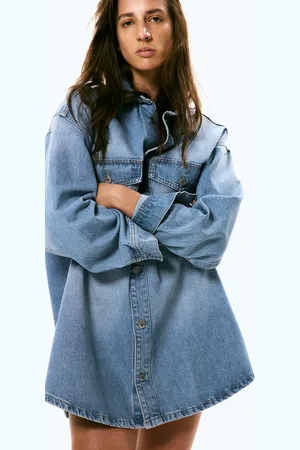 H&M Koszula dżinsowa oversize
