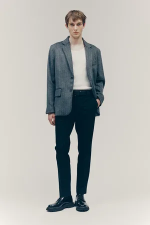 H&M Eleganckie spodnie Slim Fit