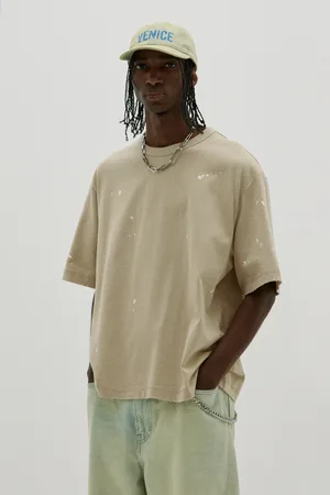 H&M T-shirt z nadrukiem Oversized Fit