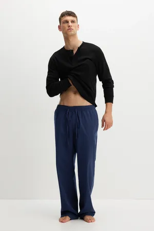 H&M Popelinowe spodnie Relaxed Fit
