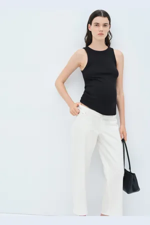 H&M MAMA Before & After Straight Low Ankle Jeans