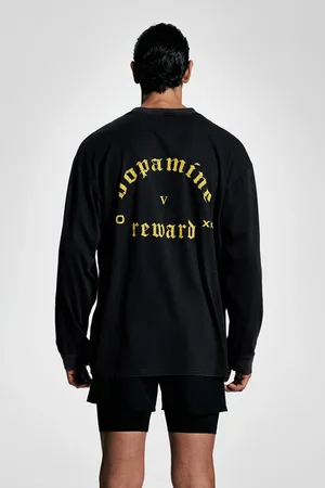 H&M Sportowy top z długim rękawem Loose Fit