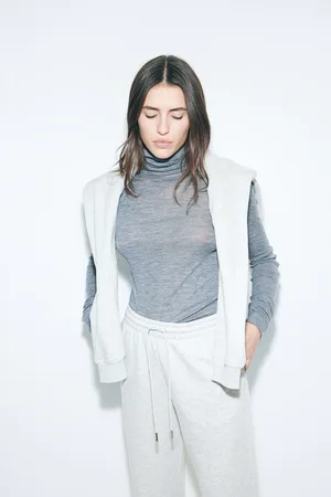H&M Spodnie dresowe z domieszką bawełny