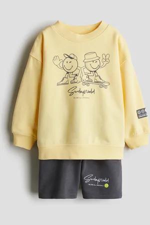 H&M Komplet 2-częściowy z dzianiny dresowej