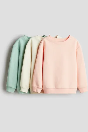 H&M Bluza z meszkiem wewnątrz 3-pak
