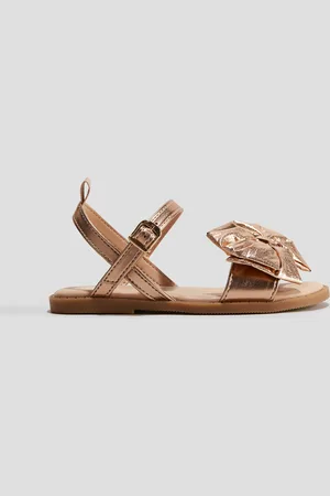 H&M Sandały o metalicznym połysku