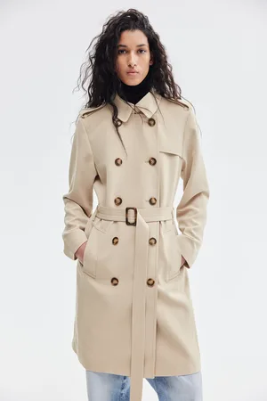 H&M Dwurzędowy trencz