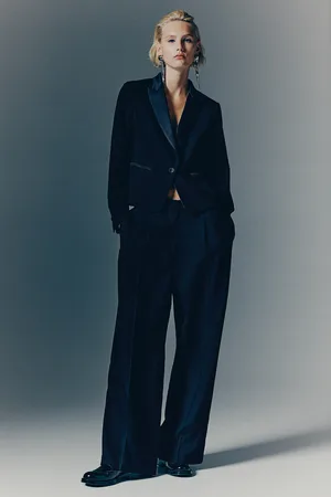 H&M Eleganckie proste spodnie