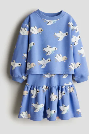 H&M Komplet 2-częściowy bluza i spódnica