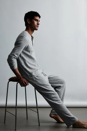 H&M Waflowa piżama Regular Fit