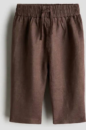 H&M Lniane spodnie