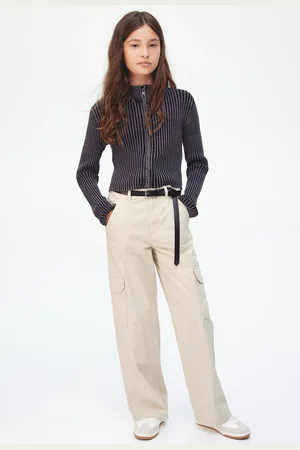 H&M Szerokie spodnie cargo