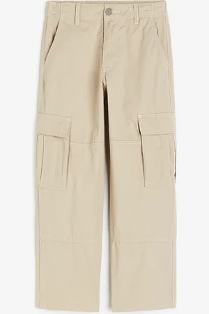 H&M Bawełniane spodnie cargo