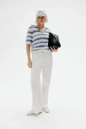 H&M Wide High Jeans