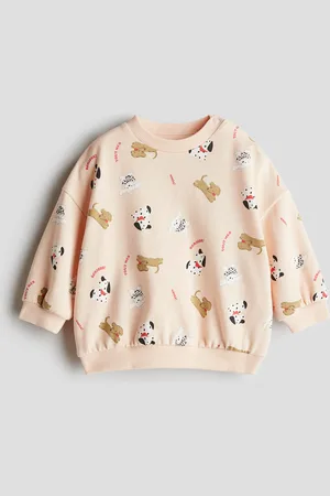 H&M Bawełniana bluza z nadrukiem
