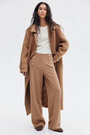 H&M Spodnie z guzikami z przodu