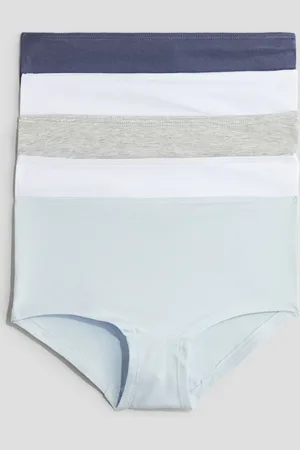 H&M Bawełniane figi hipsters 5-pak