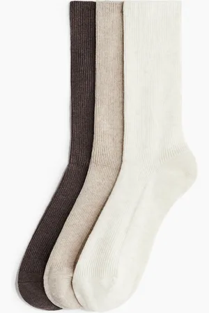 H&M Skarpety w prążki 3-pak