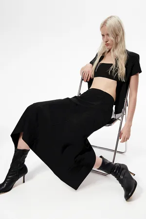 H&M Dżersejowa spódnica maxi