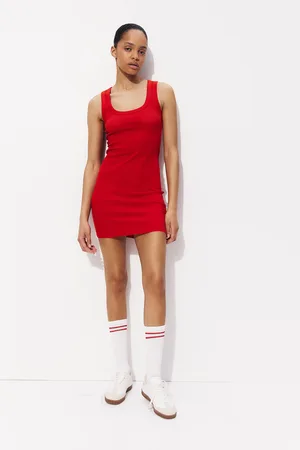 H&M Sukienka bodycon w prążki