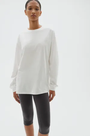 H&M Dżersejowy top z długim rękawem