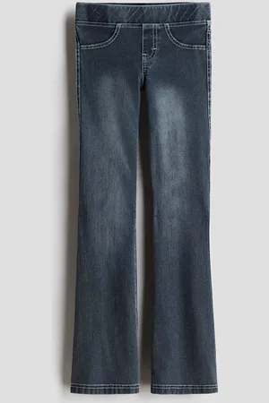 H&M Rozszerzane spodnie dżersejowe