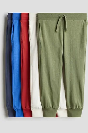 H&M Bawełniane joggersy 5-pak