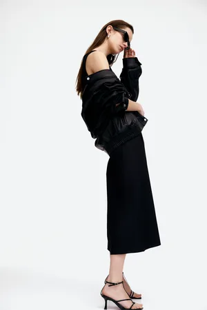 H&M Rozszerzana sukienka bez rękawów