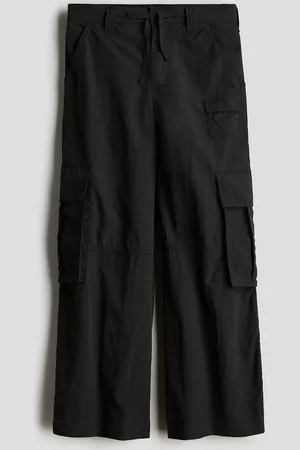 H&M Szerokie spodnie cargo