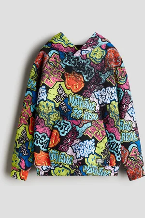 H&M Bluza z kapturem i z motywem