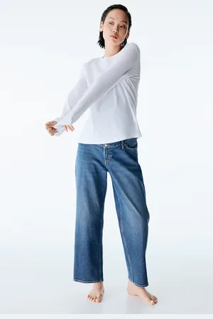 H&M MAMA Before & After Straight Low Ankle Jeans