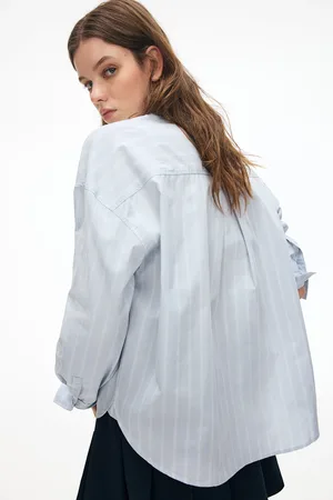 H&M Bawełniana koszula oversize