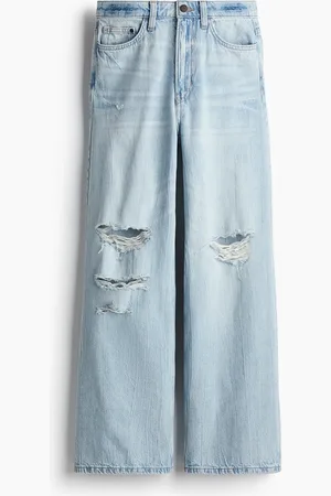 H&M Petite Length Wide Ultra High Jeans