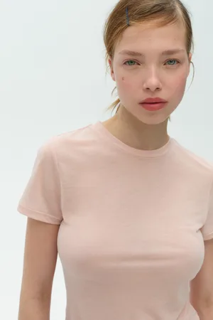 H&M Dopasowany T-shirt