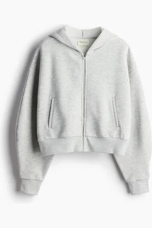 H&M Sportowa rozpinana bluza z kapturem