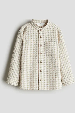 H&M Koszula w strukturalny splot Loose Fit