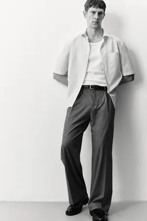 H&M Eleganckie spodnie Loose Fit
