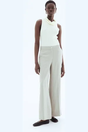 H&M Szerokie eleganckie spodnie