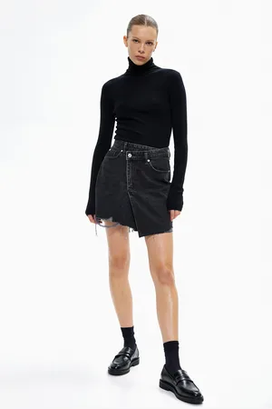 H&M Kopertowa spódnica dżinsowa