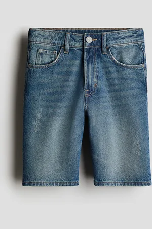 H&M Szorty dżinsowe Loose Fit