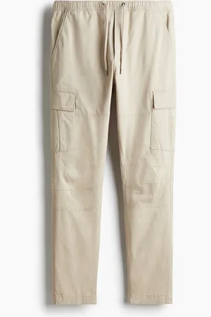 H&M Spodnie cargo Slim Fit